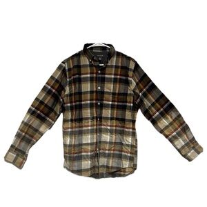 Van Heusen Bleached Men’s Flannel Size S/P New